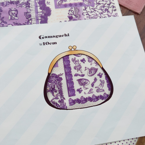 ミニ柄】ToiToiToi（テイラーVer）｜Purple×ドット柄切替 | jolifleur