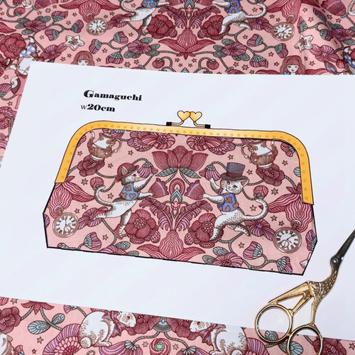 Maison de Couture】ポイズンベリーシーフ CoralPink | jolifleur-handmade