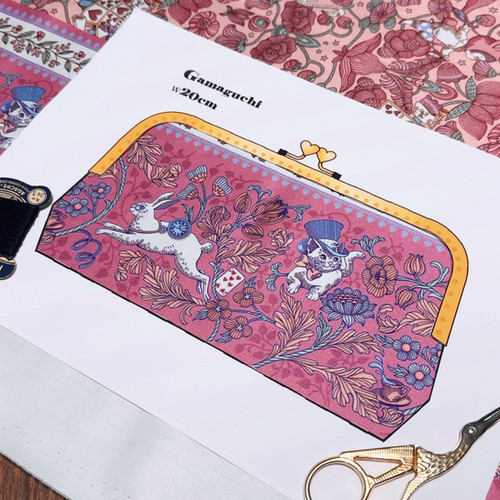 Maison de Couture】ポイズンベリーシーフ CoralPink | jolifleur-handmade
