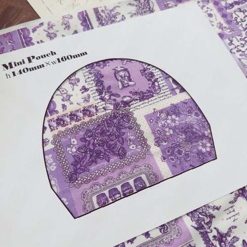 ミニ柄】ToiToiToi（テイラーVer）｜Purple×ドット柄切替 | jolifleur