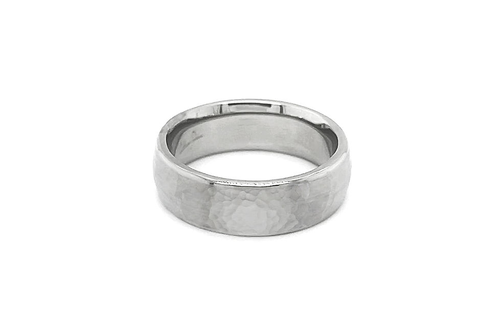 Thumbnail: Chris Ploof, Men's Stainless Steel, Shrewsbury Pattern Ring