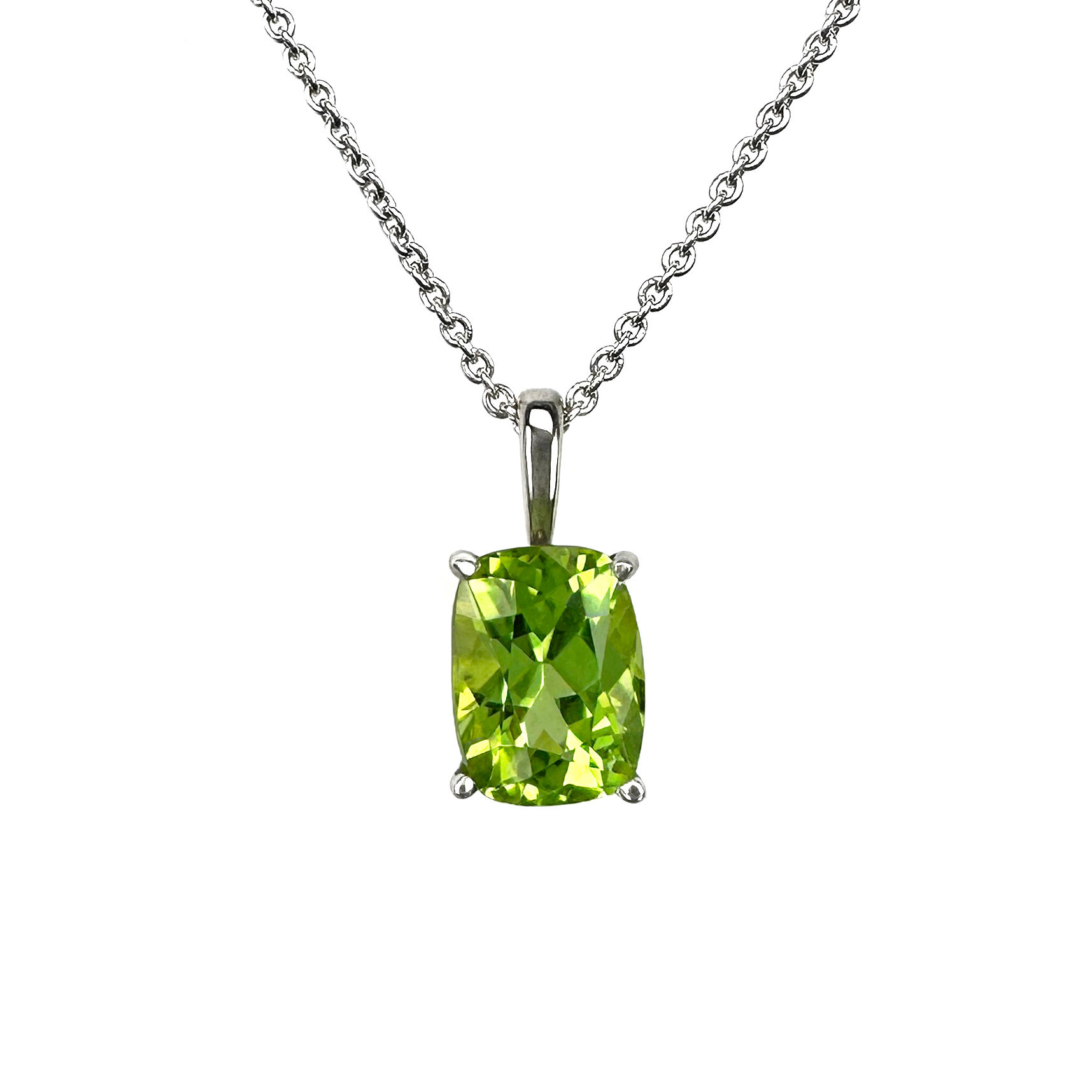 14KW Peridot Pendant