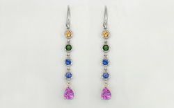 Multi Color Sapphire Drops