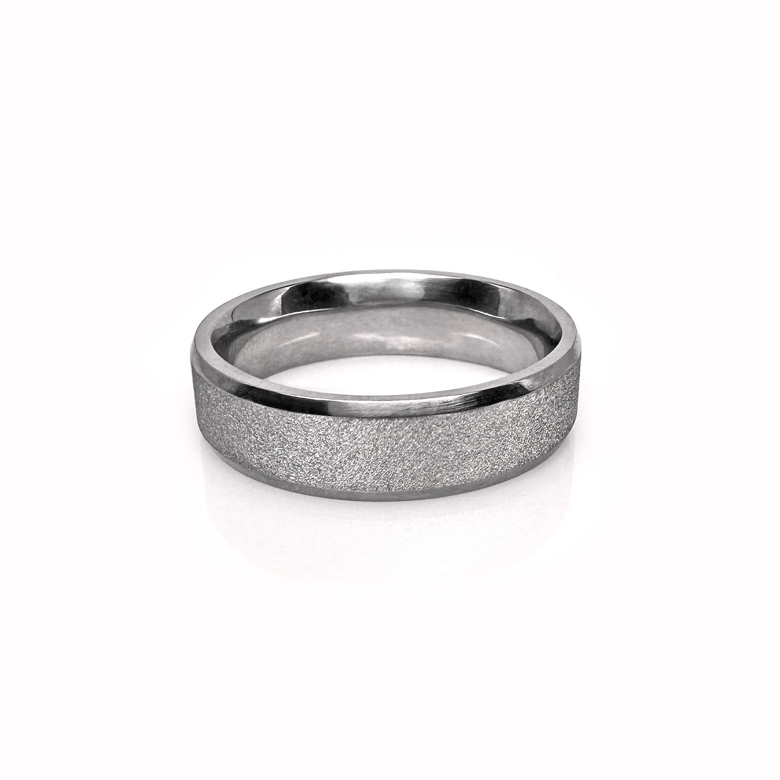 Chris Ploof, Men's Stainless Steel Lebanon Ring