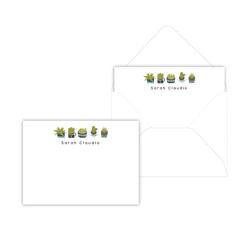 Thumbnail: Plant Parade Notecard