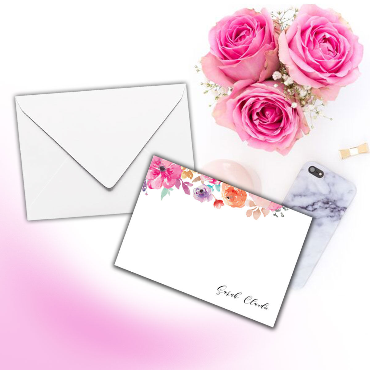 Floral Garden  Notecard