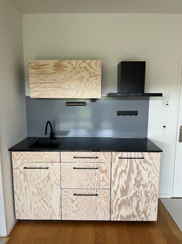 massgeschreinerte Miniküche 