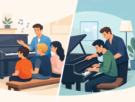 Group vs Private Piano Lessons: Which Suits You?