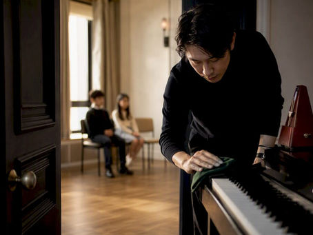 Private piano exam visit in London studio