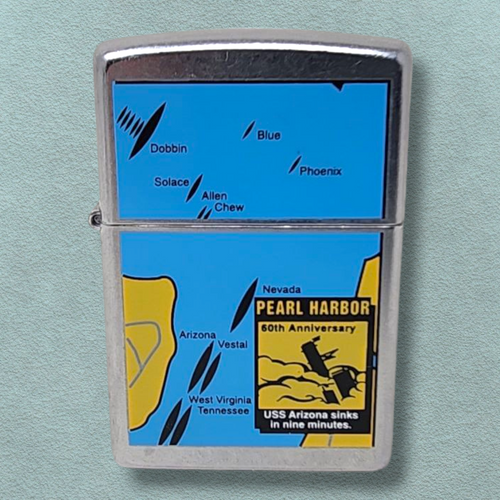 Rare Pearl Harbor 60 Years Zippo Set | Johns Stuff Emporium
