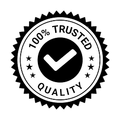 Trusted quality symbol badge