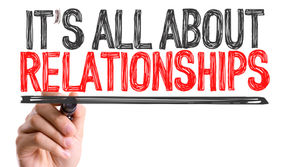 Pen writing It's All About Relationships