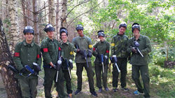 Martin med gänget var här och panga