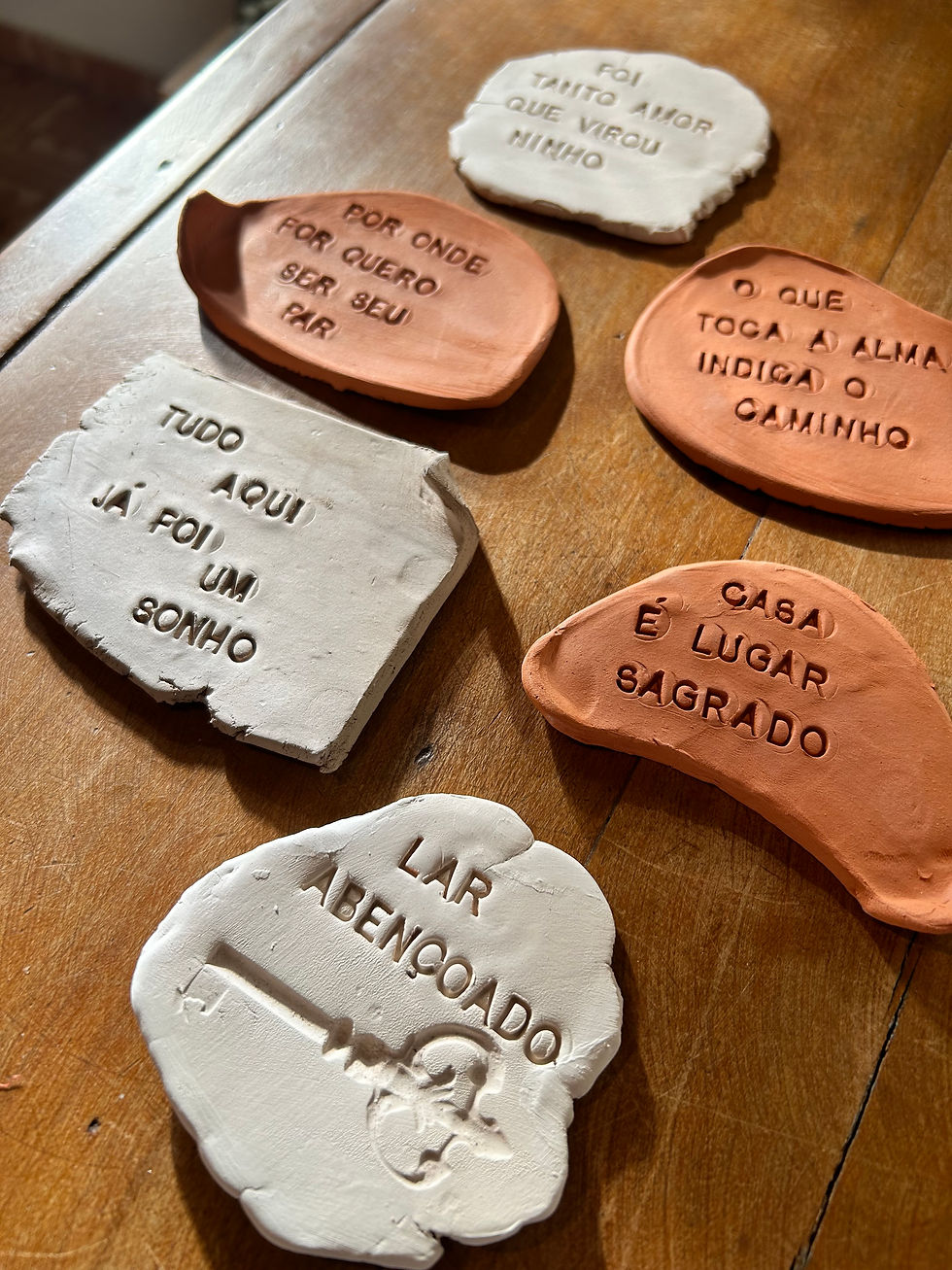 Miniatura: Plaquinha "Lar Abençoado"