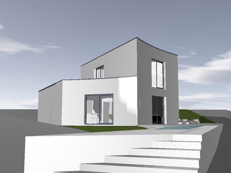 Projet architectural moderne par Gérald Perdrix à Lyon | amaa architecture - Projets d'architecture contemporaine et durable