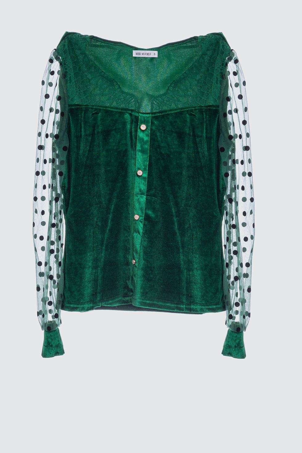 Miniatura: Blusa Trasparencia Lunares