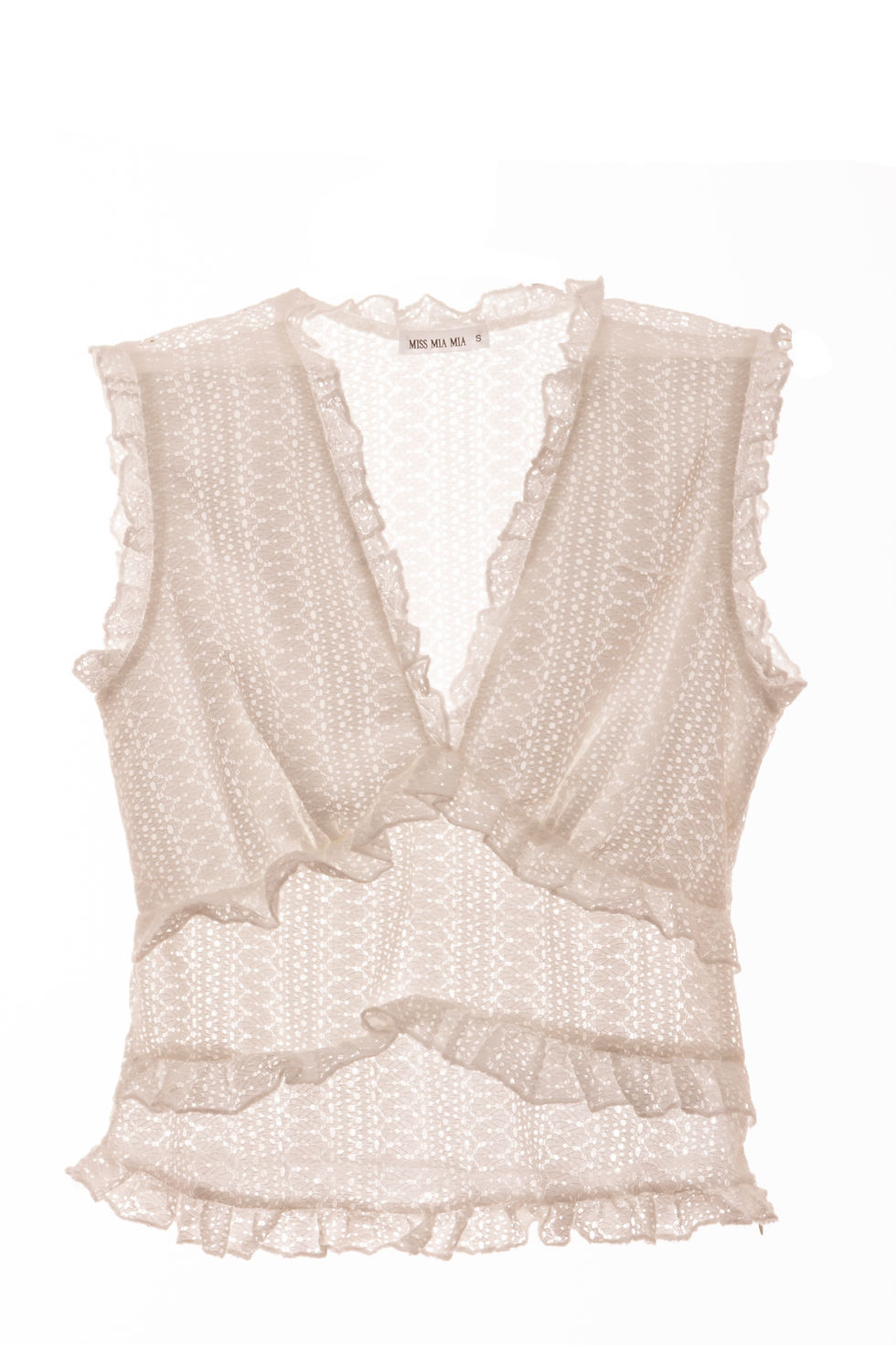 Miniatura: Blusa Cascada Sin Manga