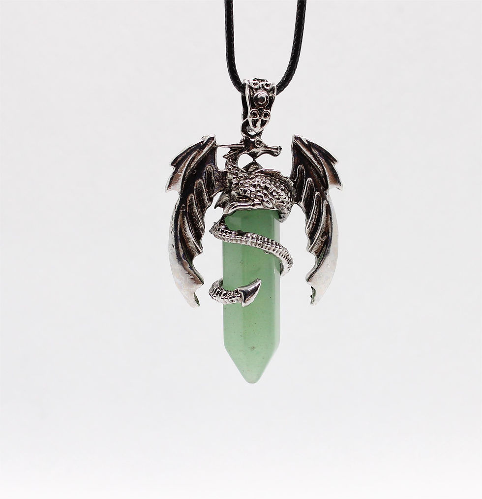 Thumbnail: Dragon Point Pendant with Wings