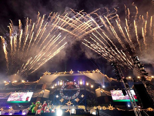 Espetáculo de abertura do Natal de Joinville reúne cerca de 44 mil pessoas na primeira noite de apresentação