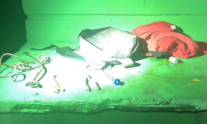 Guarda Municipal de Joinville flagra homem furtando fiação no Parque da Cidade