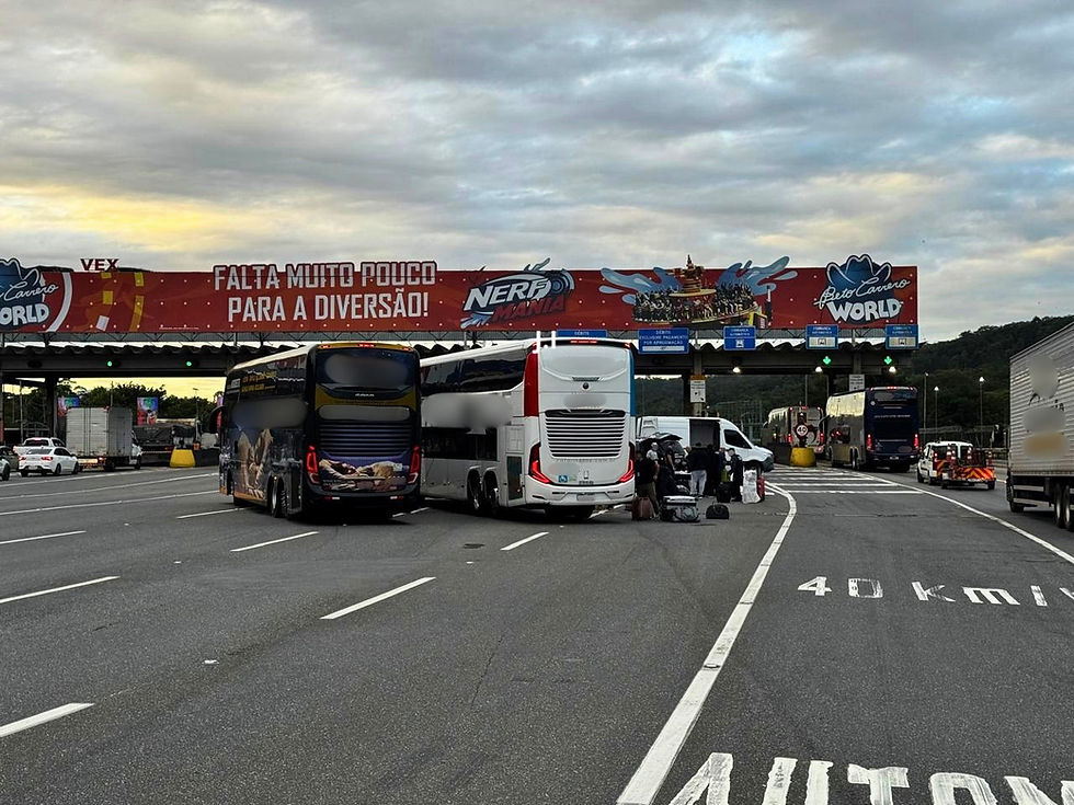 Receita Federal apreende mais de R$ 400 mil em mercadorias irregulares em operação no pedágio de Garuva