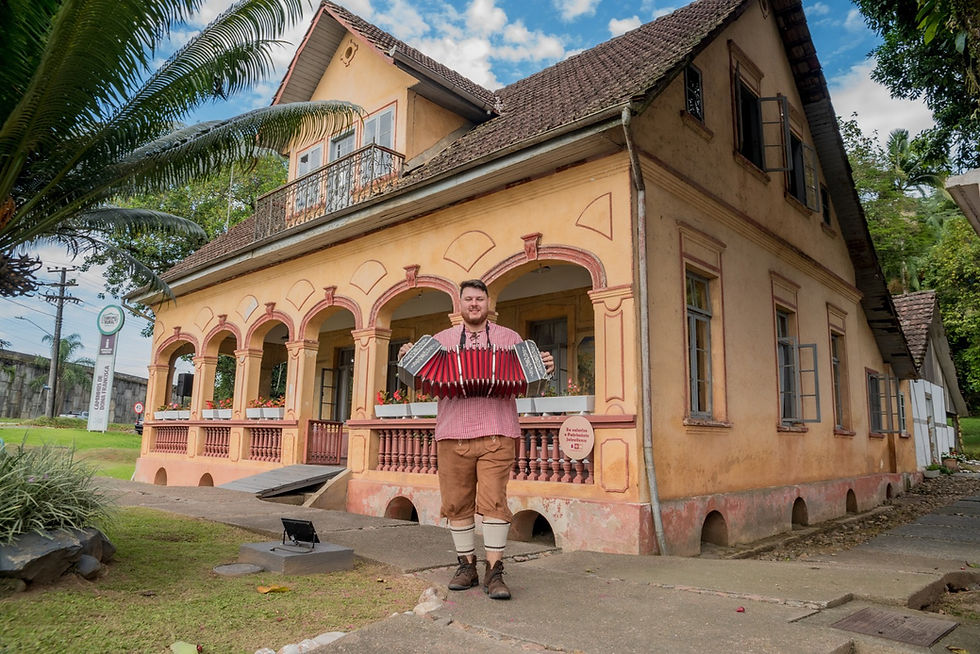 Bandoneon embala manhã cultural na Casa Krüger neste sábado (25)