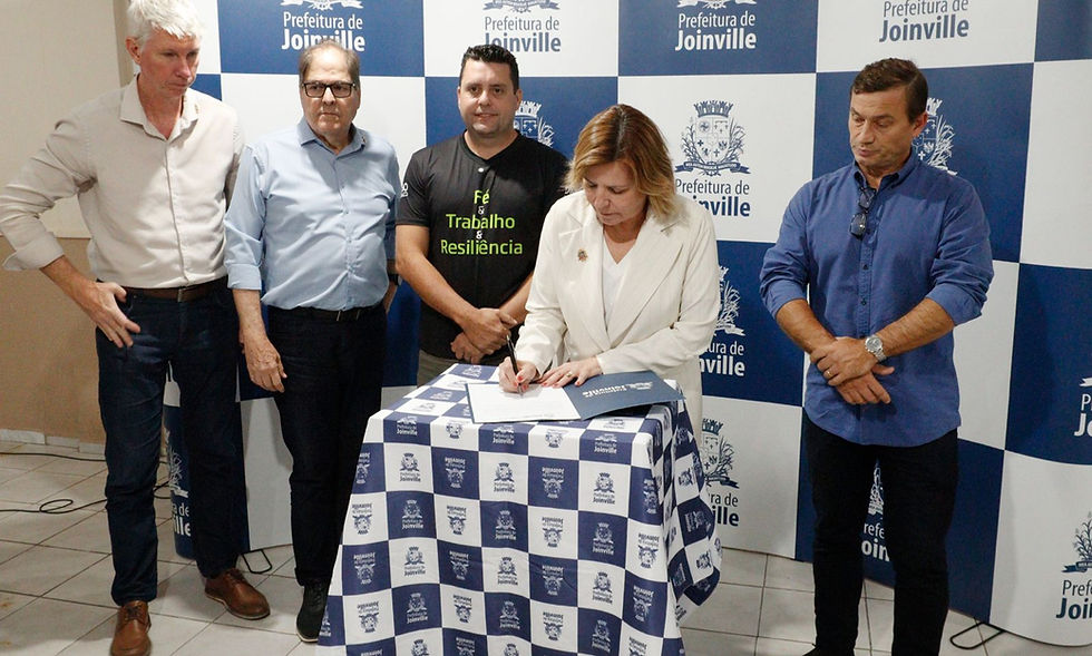 Prefeitura de Joinville autoriza pavimentação de duas ruas no bairro Rio Bonito