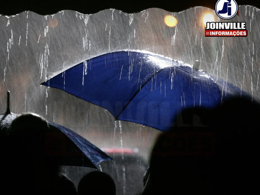 Defesa Civil de Joinville monitora a possibilidade de temporais nesta sexta-feira