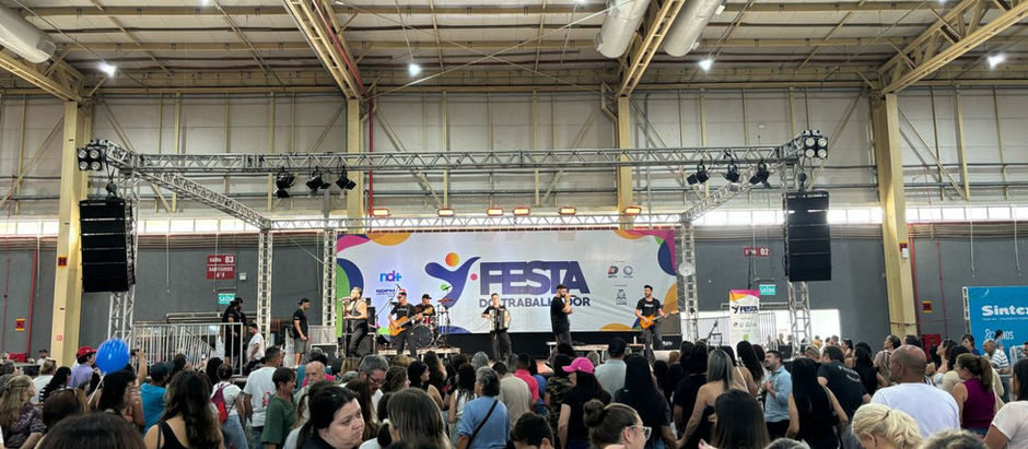 Joinville celebra Dia do Trabalhador com serviços gratuitos e atrações culturais na Expoville
