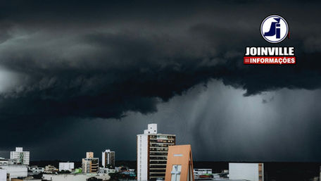 Defesa Civil de Joinville alerta para risco de temporais com vento forte entre quinta e sexta-feira