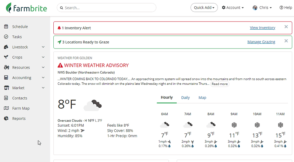 We've designed Farmbrite's equipment management system to be customizable and flexible, so go ahead and add those tractors, harvesters, tillers, trucks, trailers, cultivators, tools, greenhouses, chainsaws, or a snow blower.
