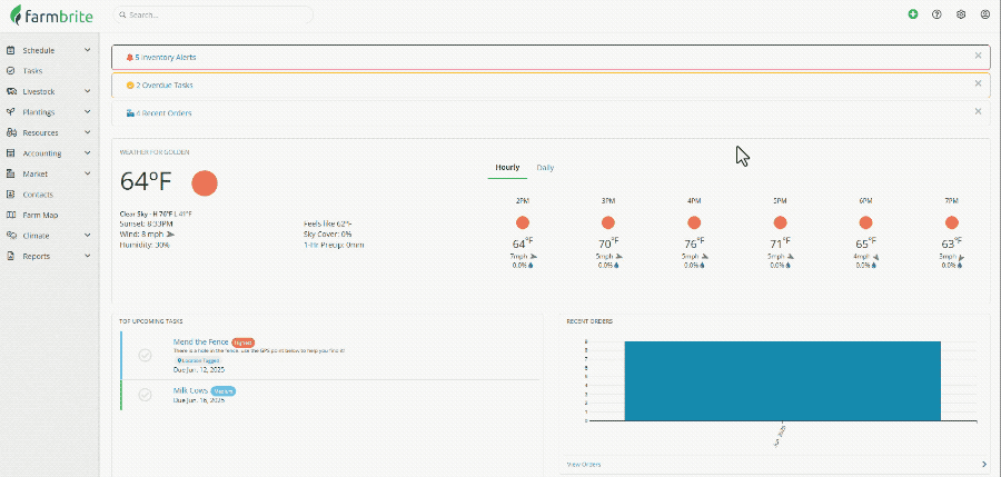 Farmbrite gives you granular control of users, roles, and teams.