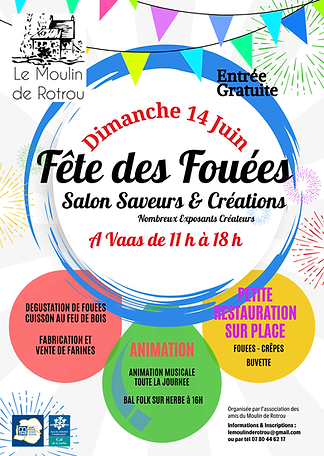 Affiche Évènement Fête du Village Simple Moderne Festif Illustré Blanc Coloré (1).png