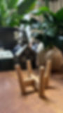 Thumbnail: wooden stand for kokedama