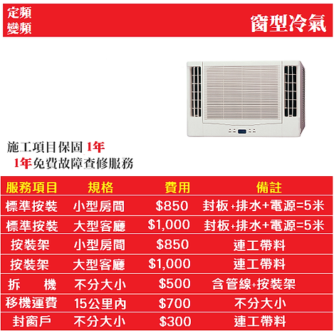 窗型冷氣安裝費用.png