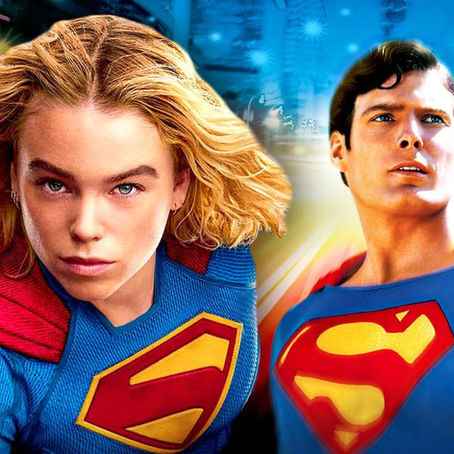 Supergirl | Capa de Milly Alcock usa material do uniforme original de Christopher Reeve