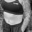Thumbnail: Vegan Women's Bra TriDri® Recycled Seamless 3D fit Multi-sport Flex showing logo modelled by Chantelle Leach VeganHappy