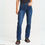 Thumbnail: Vegan Women's Coco Straight Jeans shown on female model with subtle vegan logo from Vegan Happy Clothing