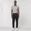 Thumbnail: Vegan Unisex Stanley Mover 2.0 Joggers in French navy with subtle vegan logo from Vegan Happy Clothin