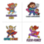 Thumbnail: Creative Chaos Co Waterproof All-Weather-Robe superhero card 6
