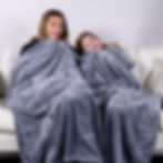 Vegan Eskimo Style Blanket with subtle vegan logo from Vegan Happy Clothing