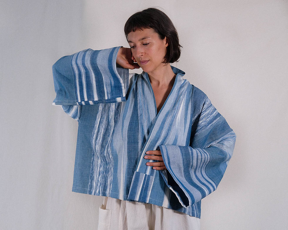 Miniatura: Kimono Ray Telar de pedal