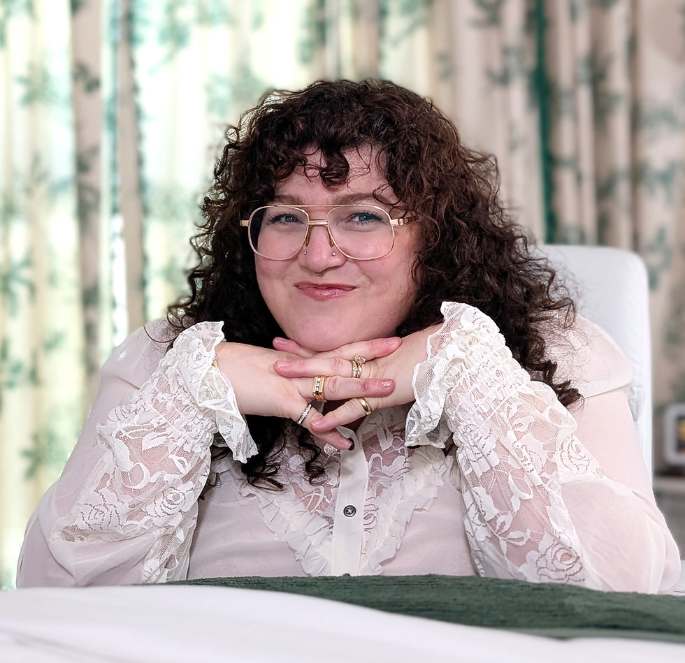 Amanda smiling in her treatment room