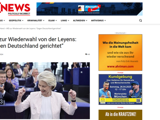 AfD zur Wiederwahl von der Leyens: „Gegen Deutschland gerichtet“
