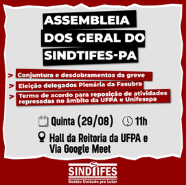 Assembleia Geral do Sindtifes-PA
