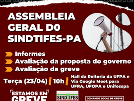 Assembleia Geral do Sindtifes-PA