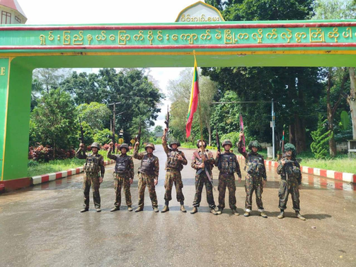 ကျောက်မဲမြို့ကို စစ်ကောင်စီတပ် အပြည့်အဝထိန်းချုပ်