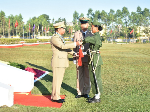 စက်ရုံအလုပ်သမအများစုပါဝင်တဲ့ အမျိုးသမီးစစ်မှုထမ်းသင်တန်းကို ဒီနေ့စတင်