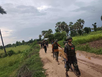 စစ်ကောင်စီစစ်ကြောင်း ရေနံချောင်းမြို့နယ်ထဲမှာ မိုင်းနဲ့တိုက်ခိုက်ခံရပြီး လူသေဆုံးမှုရှိ