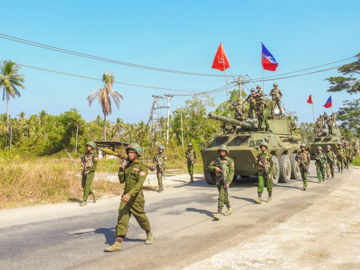 ကျောက်ဖြူက AAထိန်းချုပ်ကျေးရွာတွေကို စစ်ကောင်စီလေကြောင်းဗုံးကြဲနေ